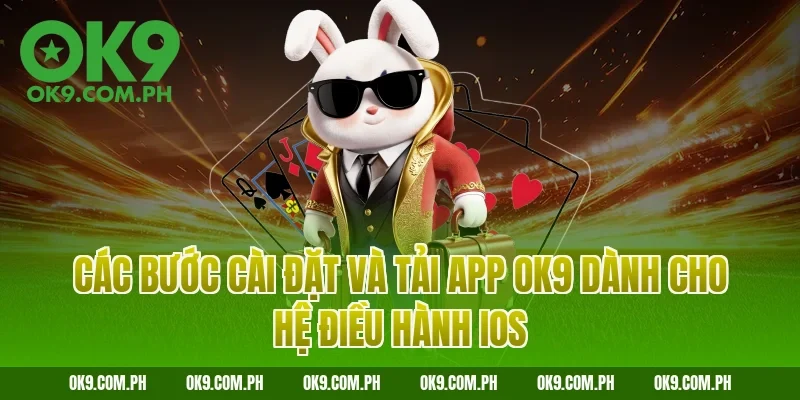 Các bước cài đặt và tải app OK9 dành cho hệ điều hành iOS