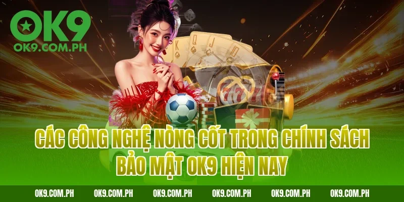 Các công nghệ nòng cốt trong chính sách bảo mật OK9 hiện nay