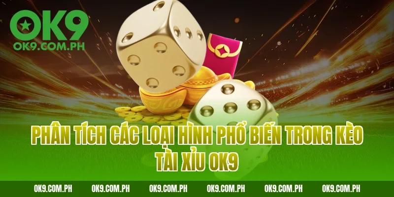 Phân tích các loại hình phổ biến trong kèo tài xỉu OK9