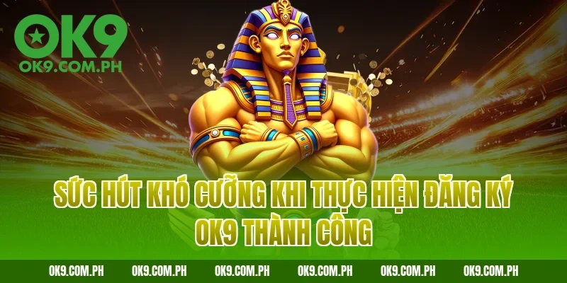 Sức hút khó cưỡng khi thực hiện đăng ký OK9 thành công
