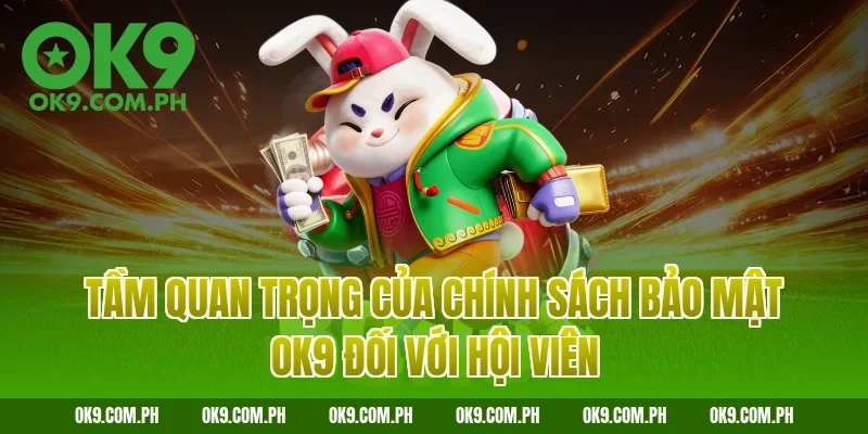 Tầm quan trọng của chính sách bảo mật OK9 đối với hội viên