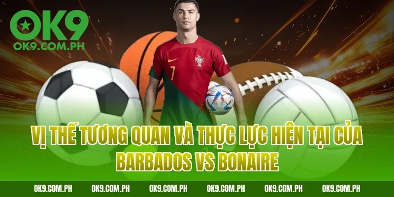 Vị thế tương quan và thực lực hiện tại của Barbados vs Bonaire